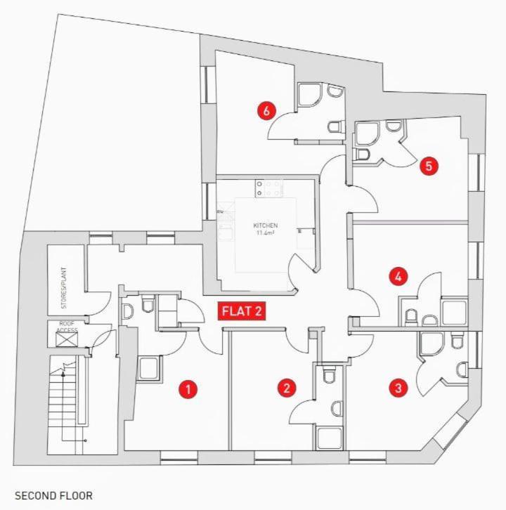 Darwin Stays - Service Accommodation In Newcastle Under Lyme City Centre Eksteriør bilde